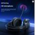 AULA S606 headset esports game RGB cold light effect noise reduction microphone floating head beam USB wired - Black